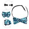INSPIRE CHIC Men's Sequin Adjustable Pre-tied Bow Tie - 3 of 4