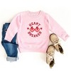 The Juniper Shop Heart Breaker Sunglasses Toddler Graphic Sweatshirt - 2 of 3