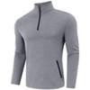 WhizMax Men's Half-Zip Golf Sportswear 21-Piece Hooded Tracksuit for Casual Running Sports Set - 3 of 4