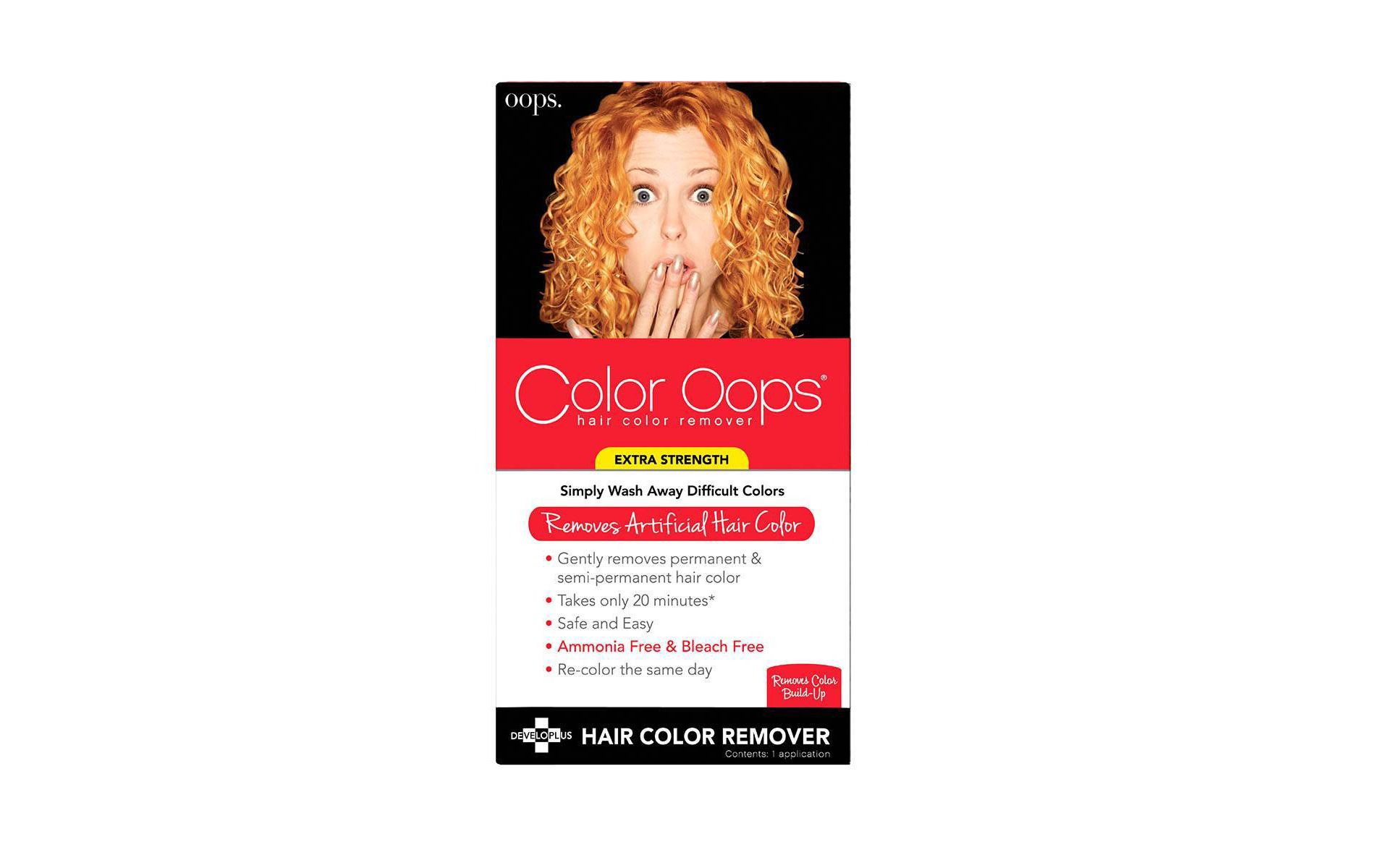 Color Oops Extra Strength Hair Color Remover - 4 fl oz: Ammonia-Free, Aluminum-Free, Includes Gloves