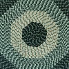 Alpine Stripe Collection 100% Polypropylene Durable & Stain Resistant Double Sided Reversible Indoor Area Utility Octagonal Rug - 4 of 4