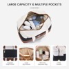 Travel Duffle Bag, Women's Personal Item Travel Bag with Shoe Compartment and Toiletry Bag - 4 of 4