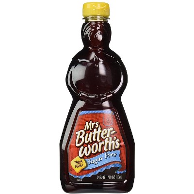 Mrs. Butterworths Sugar Free Syrup, 24-Ounce (Pack of 4)