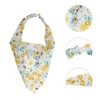 Unique Bargains Women's Pastoral Style Floral Headwrap 1 Pc - 3 of 4