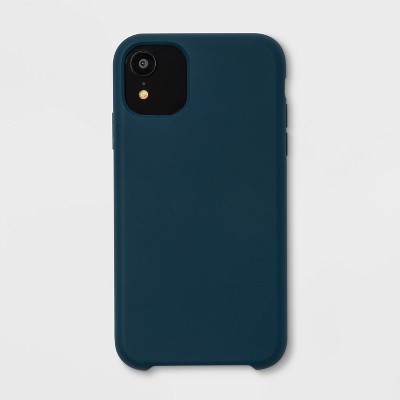 heyday™ Apple iPhone 11/XR Silicone Case - Dark Teal