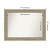 Amanti Art Luxe Non-Beveled Framed Bathroom Vanity Wall Mirror - 3 of 4