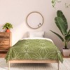Deny Designs Twin/ Twin Extra Long Holli Zollinger Sun Tile Comforter and Pillow Sham Green - 3 of 4