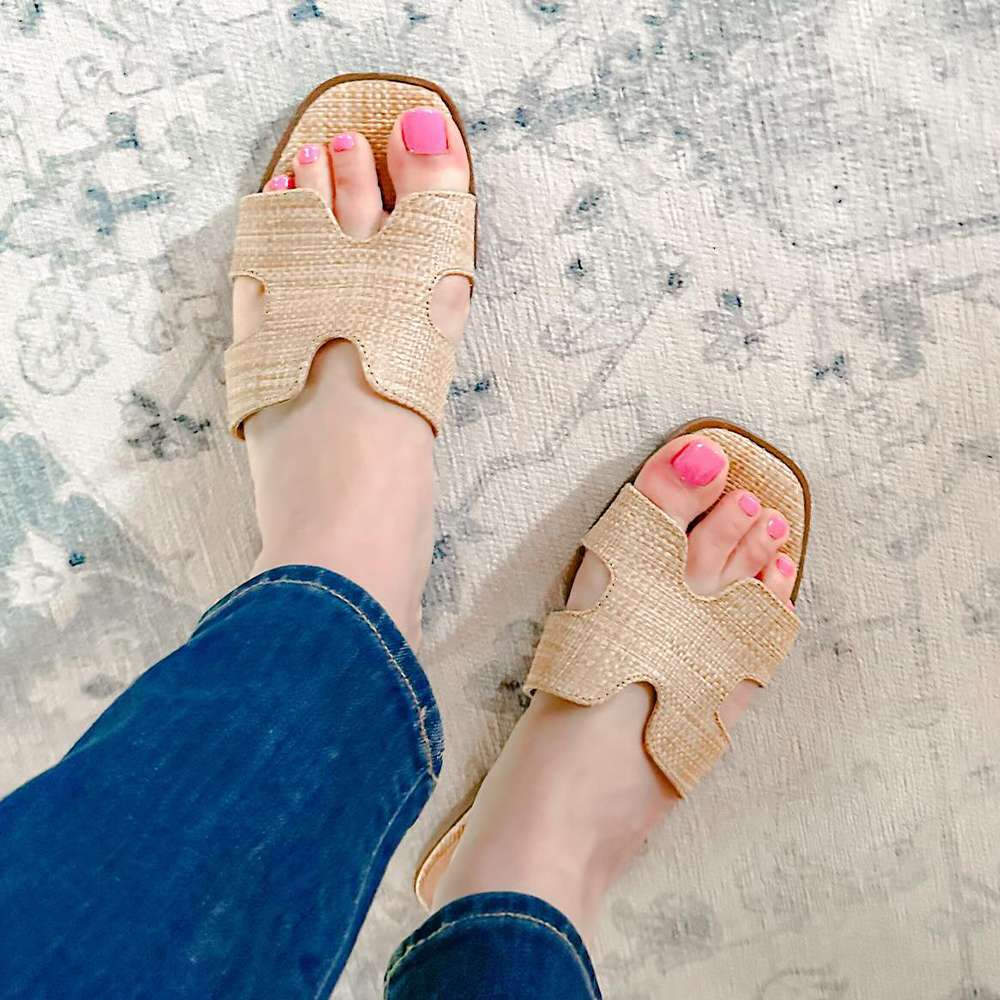 user image by @heathervgriffin, Women's Nina Slide Sandals - A New Day™
