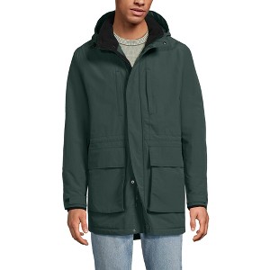 Lands' End Men's Waterproof Squall Parka - 1 of 4