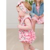 RuffleButts Baby Toddler Knit Sleeveless Waterfall Romper - 4 of 4