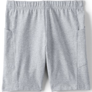 Lands' End Kids Tough Cotton Bike Shorts - 1 of 3