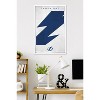 Trends International NHL Tampa Bay Lightning - Logo 25 Framed Wall Poster Prints - 2 of 4