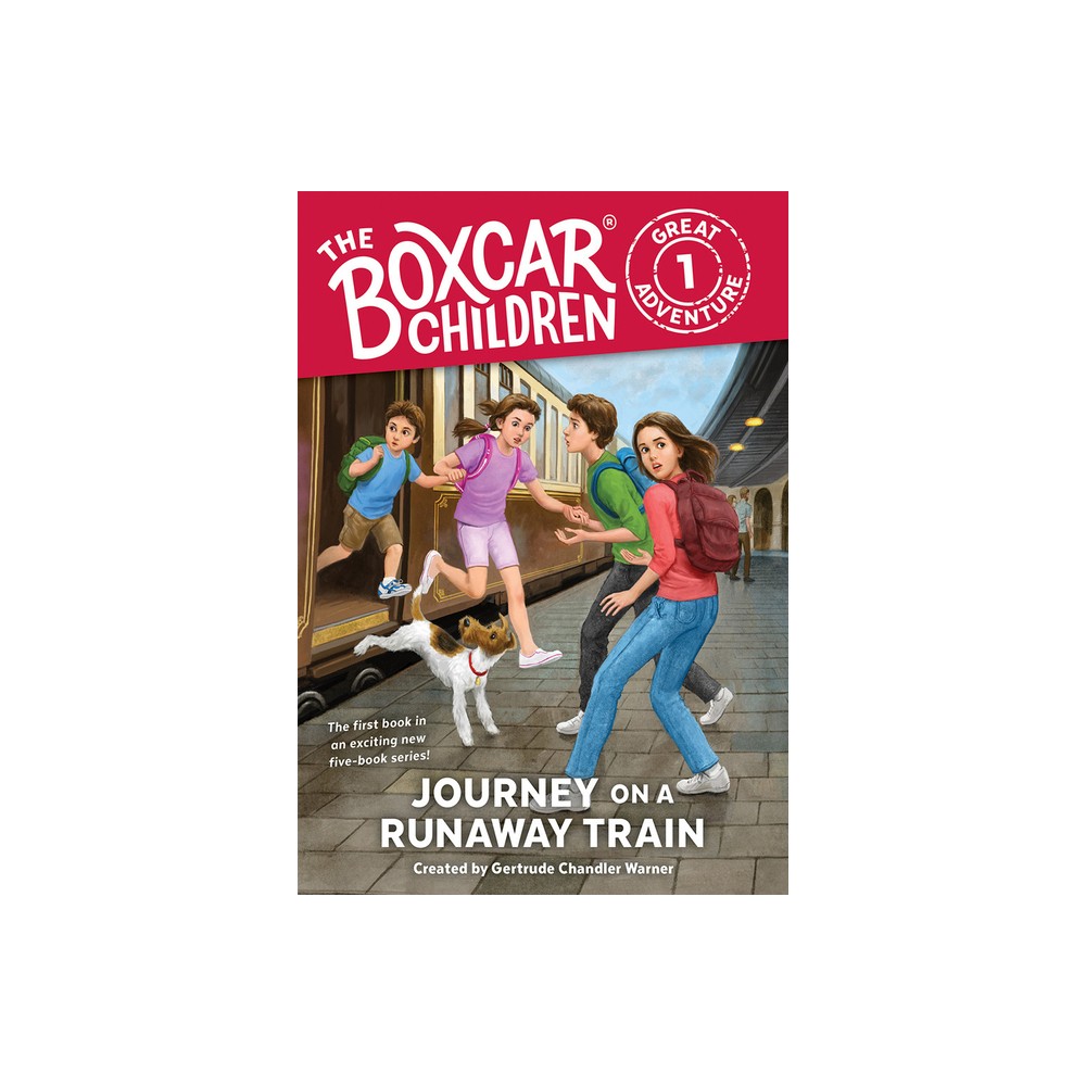 Journey on a Runaway Train - (Boxcar Children Great Adventure) (Hardcover)