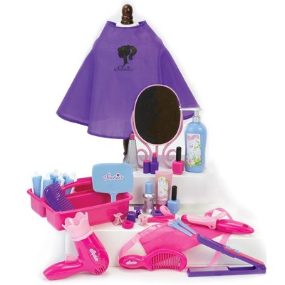 Sophia's 34 pcs Hair Salon Playset with Realistic Accessories for 18" Dolls