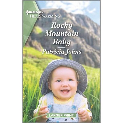 Rocky Mountain Baby - (The Second Chance Club) Large Print by  Patricia Johns (Paperback)