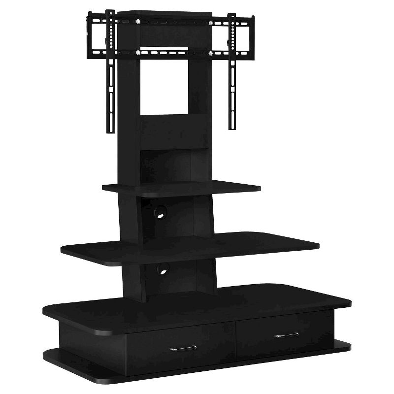 Solar TV Stand for TVs up to 70" with Mount and Drawers - Room & Joy, 1 of 6