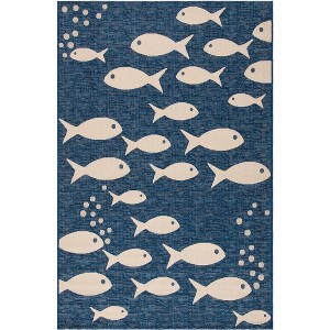 Courtyard CY6012 Power Loomed Indoor/Outdoor Area Rug  - Safavieh - 1 of 4