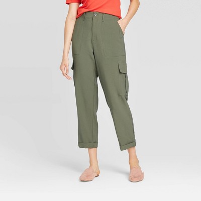 green utility pants womens