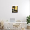 Stupell Industries Vintage Tropical Travel Ad Black Framed Giclee Art - 2 of 4