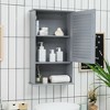 Costway Wall Cabinet Hanging Bathroom Storage Cabinet 27.5'' Height  Adjustable : Target