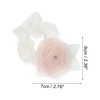 Unique Bargains Women's Fashion Elegant Flower Hair Scrunchies 2.76"x2.36" 1 Pc - 4 of 4