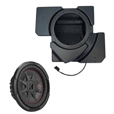 SSV Work X32-PUS10U Can-Am Maverick X3 10" Sub Enclosure with Kicker 10" Subs
