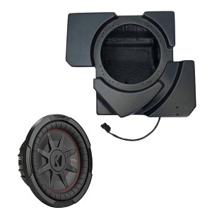 SSV Work X32-PUS10U Can-Am Maverick X3 10" Sub Enclosure with Kicker 10" Subs - 1 of 4