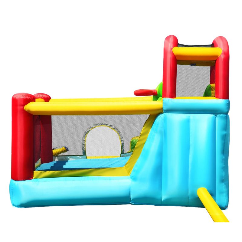 Costway Inflatable Kids Water Slide Jumper Bounce House Splash Water Pool Without Blower, 3 of 11