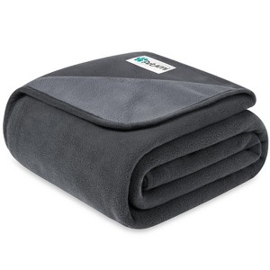 PetAmi Waterproof Dog Blanket, Pet Cat Puppy Couch Cover Protection, Fleece Washable Reversible Soft Plush Throw - 1 of 4