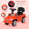 TopComfy Baby Walkers Kids Ride on Push Car, SUV Style Sliding Walking Car for Kid, Anti Dumping System, Spirited, Red, 26.6"*11.2"*9.4" - 4 of 4