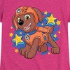 Girls' - Paw Patrol - Zuma Sketch Fitted Short Sleeve Graphic T-Shirt - 2 of 4