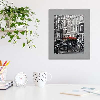 Classic 11x14 Silver Nickel Wall Picture Frame