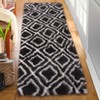 COZONY Runner Rug Shag Rug for Living Room Shaggy Rug Kids Rug Geometric Carpet Bedroom Fluffy Mat Non Skid Rug Modern Area Rug for Nursery Dorm - 4 of 4