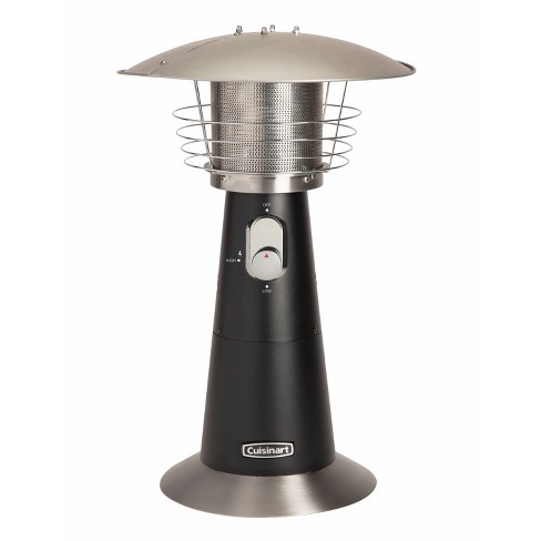 Table Top Patio Heater Cuisinart Target, 36 Inch Outdoor Table Top Patio Heater In Black Finish