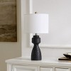 Theory 22 Inch Table Lamp - Black - Safavieh. - 3 of 4