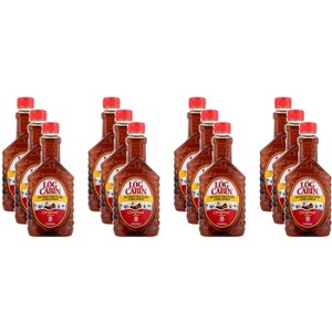 Log Cabin Original Syrup - Case of 12 - 12 FO - 1 of 2