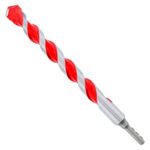 Diablo SPEEDemon 1 in. X 12 in. L Carbide Tipped Red Granite Hammer Drill Bit Round Shank 1 pk - 1 of 3
