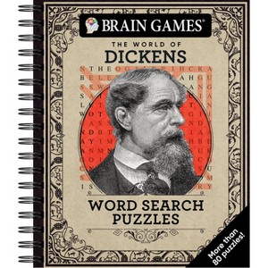 Brain Games - The World of Dickens Word Search Puzzles - by  Publications International Ltd & Brain Games (Spiral Bound) - 1 of 1