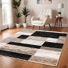 Contemporary Patchwork Geometric Indoor Area Rug by Blue Nile Mills - 2 of 4