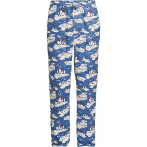 Lands' End Men's Flannel Pajama Pants - 1 of 2