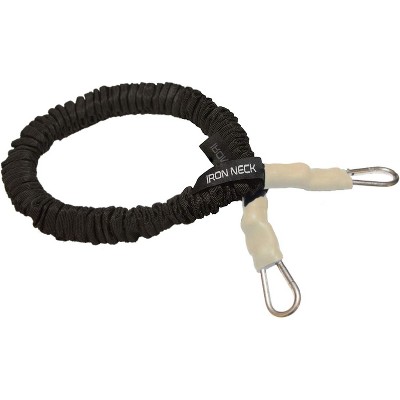 Iron Neck Dynamic Training Bands with Max Resistance | Train, Workout, or Rehab Training Band | Stretches from 3 to 9 ft | Cloth-Wrapped