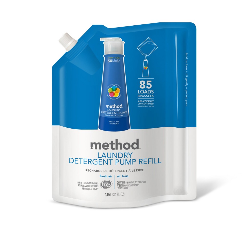 UPC 817939011690 product image for method Fresh Air Laundry Detergent Refill - 34 fl oz | upcitemdb.com