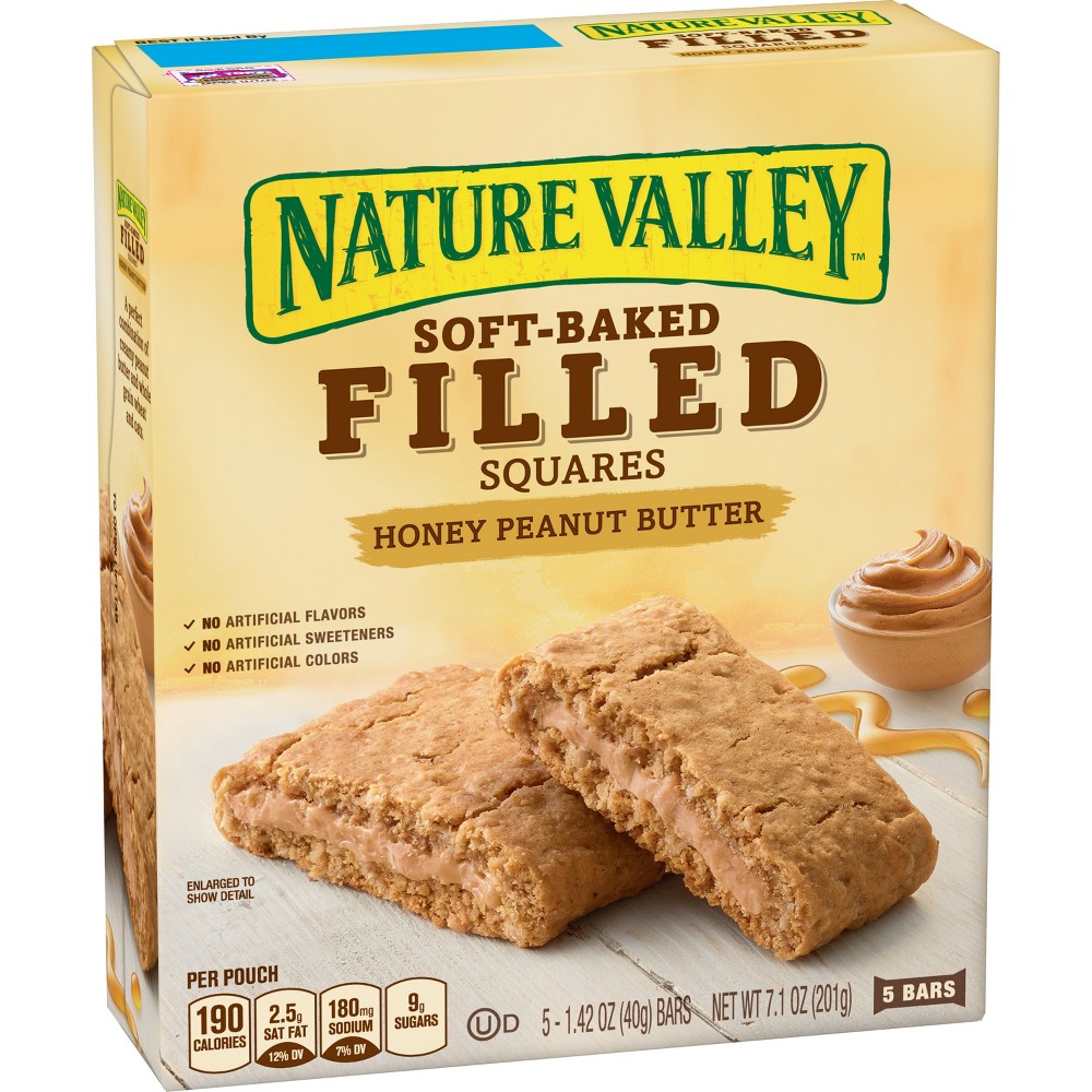 UPC 016000107090 product image for Nature Valley Honey Peanut Butter Soft-Baked Filled Squares - 7.1oz | upcitemdb.com