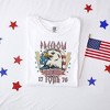 Simply Sage Market Women's Freedom Tour Born Free Short Sleeve Garment Dyed Tee - 3 of 4