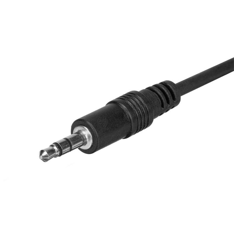 Monoprice Stereo Extension Cable - 50 Feet - Black | 3.5mm Plug/Jack Male/Female, 2 of 7