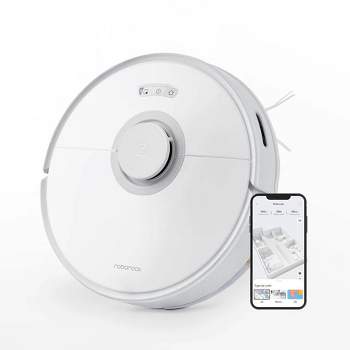 Roborock Q7 Max Cordless Robot Vacuum and Mop with LiDAR Navigation App-Controlled Mopping White