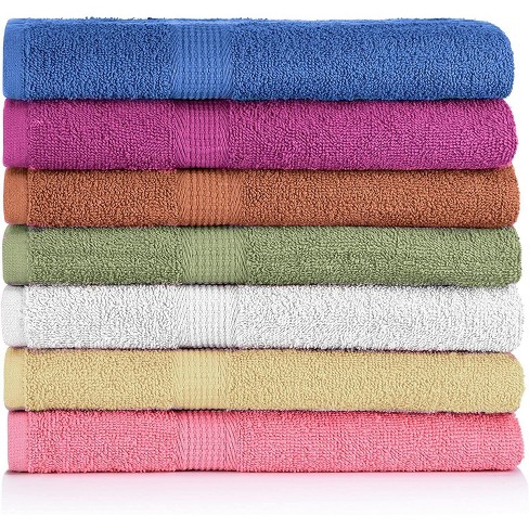 7 PACK BATH sold TOWELS