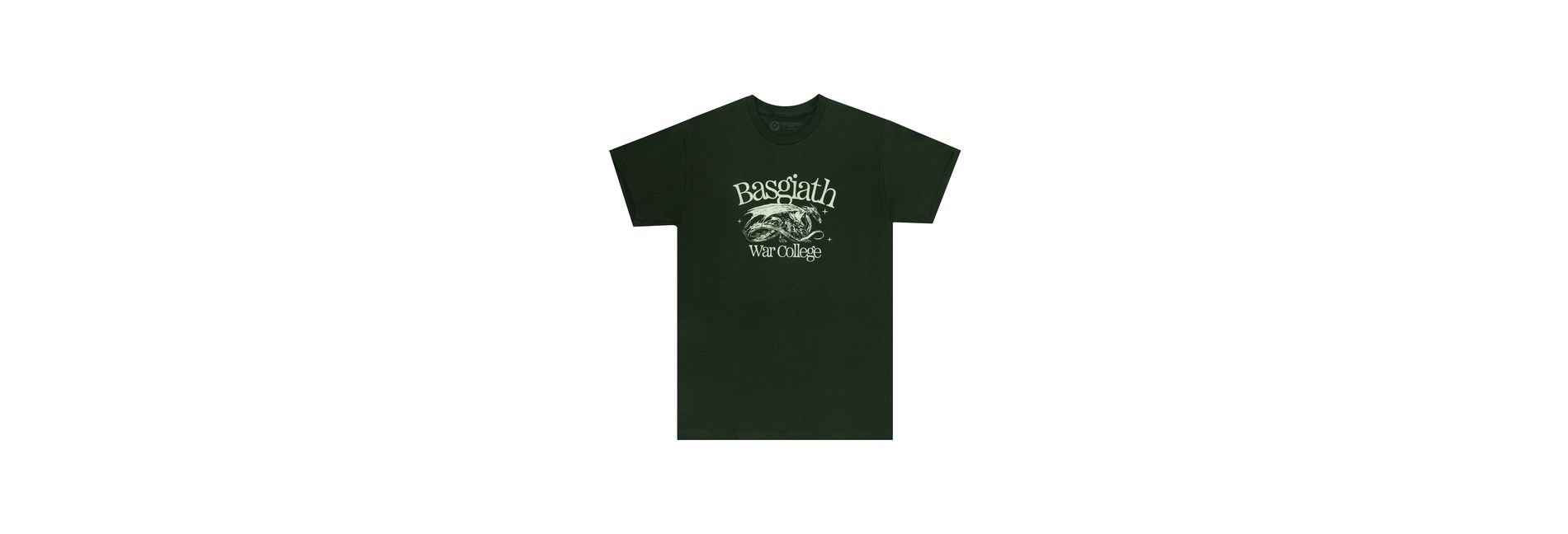 Fourth Wing: Basgiath War College Unisex T-Shirt Medium - by  Out of Print (Other Apparel)