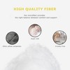 Heycuzi 2 Pack Breathable Skin-Friendly Bed Pillows Plush Fiber for Sleeping(Standard Size) - 4 of 4