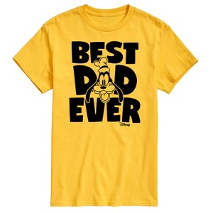 Men's - Disney - Goofy Best Dad Ever Short Sleeve Graphic T-Shirt - 1 of 4